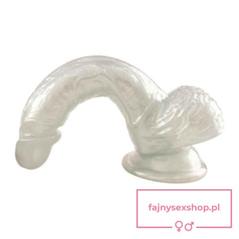 Pearlescent dildo Mabe Pearl White Pearlescent dildo Mabe Pearl White
