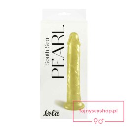 Pearlescent dildo South Sea Pearl Golden
