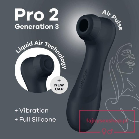 Pro 2 Generation 3 with Liquid Air black Pro 2 Generation 3 with Liquid Air black