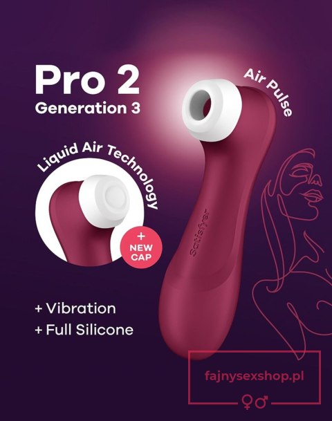 Pro 2 Generation 3 with Liquid Air wine red Pro 2 Generation 3 with Liquid Air wine red