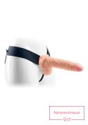 Proteza-FALLO STRAP ON CAVO REAL RAPTURE 8 FLESH WITH BALLS Proteza-FALLO STRAP ON CAVO REAL RAPTURE 8 FLESH WITH BALLS