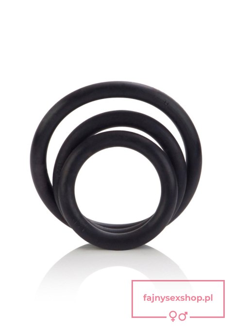 Rubber Ring - 3 Piece Set Black Rubber Ring - 3 Piece Set Black