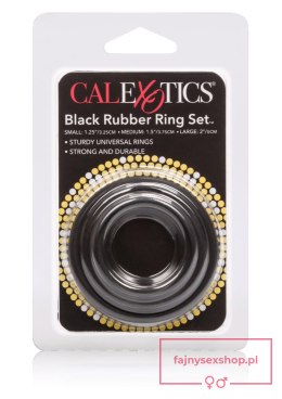 Rubber Ring - 3 Piece Set Black