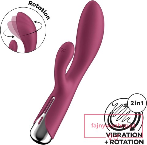 Satisfyer Spinning Rabbit 1 Red Satisfyer Spinning Rabbit 1 Red