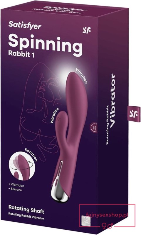 Satisfyer Spinning Rabbit 1 Red Satisfyer Spinning Rabbit 1 Red