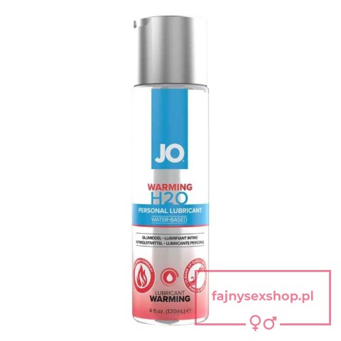 System JO - H2O Lubricant Warming 120 ml System JO - H2O Lubricant Warming 120 ml