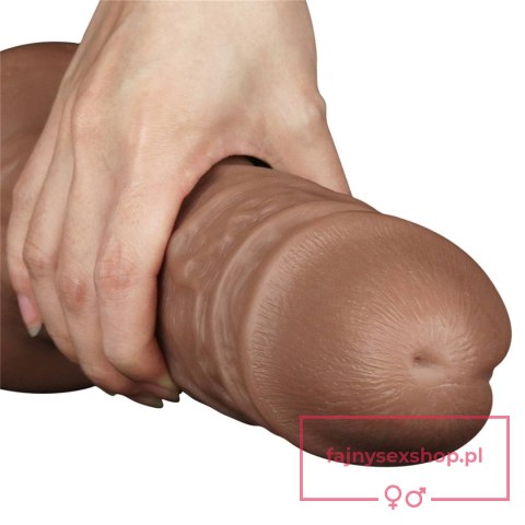 10.5'' Realistic Chubby Vibrating Dildo 10.5'' Realistic Chubby Vibrating Dildo
