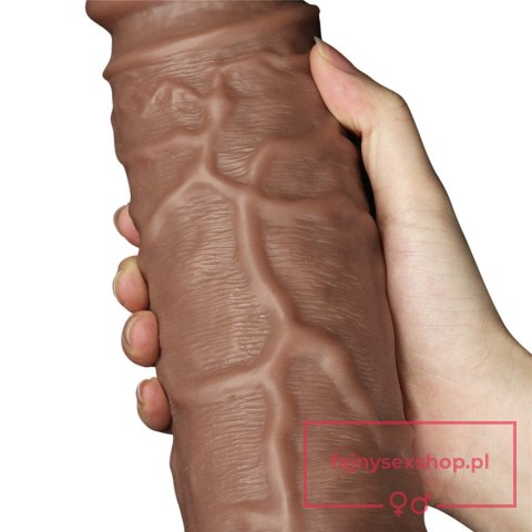 10.5'' Realistic Chubby Vibrating Dildo 10.5'' Realistic Chubby Vibrating Dildo