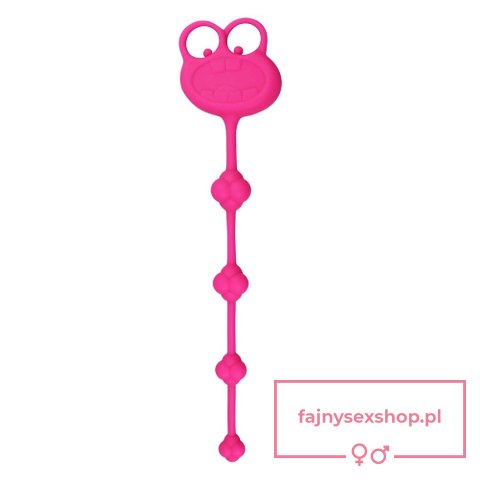 10"" Silicone Frog Anal Beads 10"" Silicone Frog Anal Beads