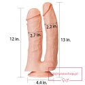 12'' Realistic Mega Double Dildo