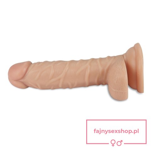 7.5"" Real Extreme Vibrating Dildo Flesh 7.5"" Real Extreme Vibrating Dildo Flesh