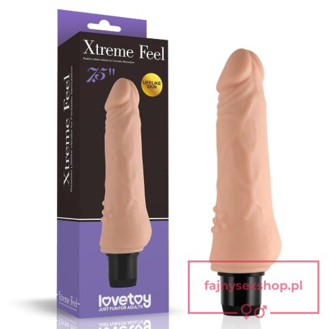 7.5'' Xtreme Feel Cyberskin Vibrator 7.5'' Xtreme Feel Cyberskin Vibrator