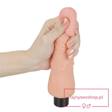 7"" REAL SOFTEE Vibrating Dildo 7"" REAL SOFTEE Vibrating Dildo