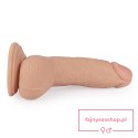 7"" Real Extreme Dildo Flesh 7"" Real Extreme Dildo Flesh