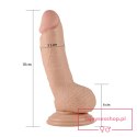 7"" Real Extreme Dildo Flesh 7"" Real Extreme Dildo Flesh