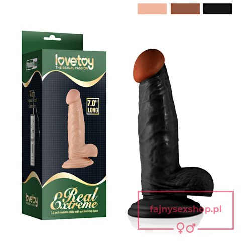 7"" Real Extreme Dildo Flesh 7"" Real Extreme Dildo Flesh