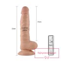 8.5"" Real Extreme Vibrating Dildo Flesh 8.5"" Real Extreme Vibrating Dildo Flesh