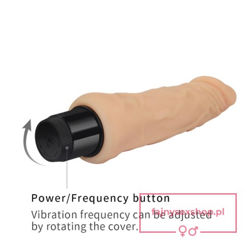 8'' Xtreme Feel Cyberskin Vibrator 8'' Xtreme Feel Cyberskin Vibrator