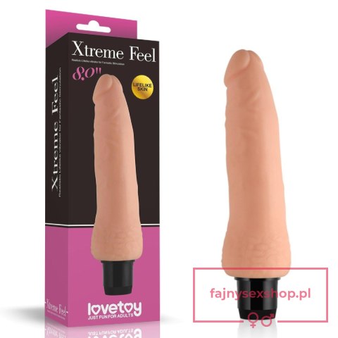 8'' Xtreme Feel Cyberskin Vibrator 8'' Xtreme Feel Cyberskin Vibrator