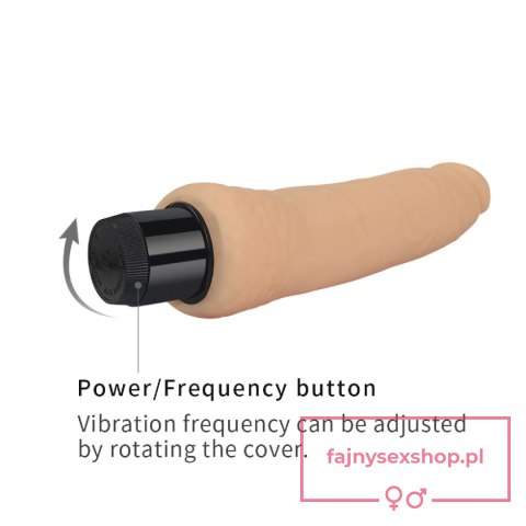 8'' Xtreme Feel Cyberskin Vibrator 8'' Xtreme Feel Cyberskin Vibrator