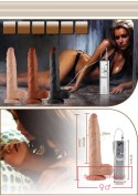 9.5'' Real Extreme Vibrating Dildo Flesh 9.5'' Real Extreme Vibrating Dildo Flesh