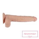 9.5'' Real Extreme Vibrating Dildo Flesh 9.5'' Real Extreme Vibrating Dildo Flesh