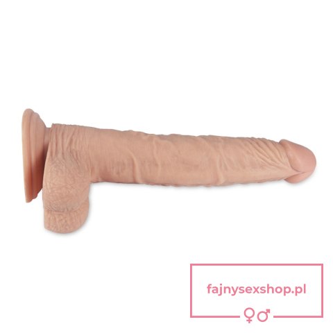 9.5'' Real Extreme Vibrating Dildo Flesh 9.5'' Real Extreme Vibrating Dildo Flesh