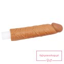 Add 1"" Pleasure X Tender Penis Sleeve Brown Add 1"" Pleasure X Tender Penis Sleeve Brown