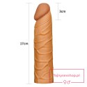 Add 1"" Pleasure X Tender Penis Sleeve Brown Add 1"" Pleasure X Tender Penis Sleeve Brown