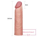 Add 1"" Pleasure X Tender Penis Sleeve Flesh Add 1"" Pleasure X Tender Penis Sleeve Flesh