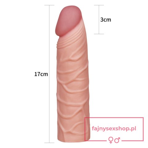 Add 1"" Pleasure X Tender Penis Sleeve Flesh Add 1"" Pleasure X Tender Penis Sleeve Flesh