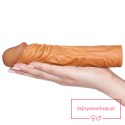 Add 2"" Pleasure X Tender Penis Sleeve Brown Add 2"" Pleasure X Tender Penis Sleeve Brown