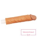 Add 2"" Pleasure X Tender Penis Sleeve Brown Add 2"" Pleasure X Tender Penis Sleeve Brown