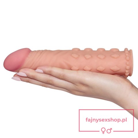Add 2"" Pleasure X Tender Penis Sleeve Flesh Add 2"" Pleasure X Tender Penis Sleeve Flesh