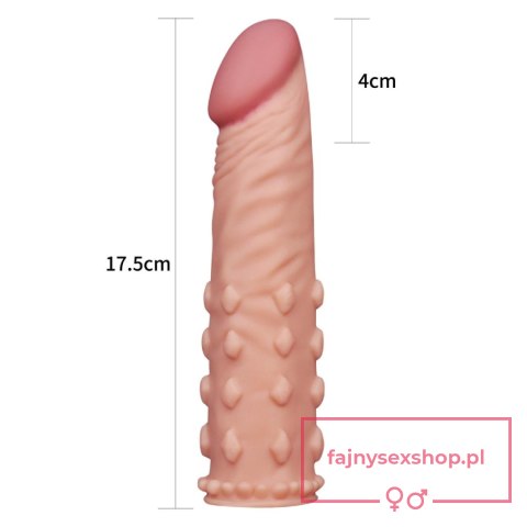 Add 2"" Pleasure X Tender Penis Sleeve Flesh Add 2"" Pleasure X Tender Penis Sleeve Flesh