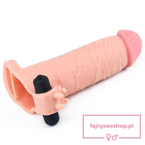 Add 2"" Pleasure X Tender Vibrating Penis Sleeve Flesh Add 2"" Pleasure X Tender Vibrating Penis Sleeve Flesh