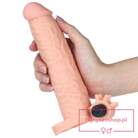 Add 2"" Pleasure X Tender Vibrating Penis Sleeve Flesh Add 2"" Pleasure X Tender Vibrating Penis Sleeve Flesh