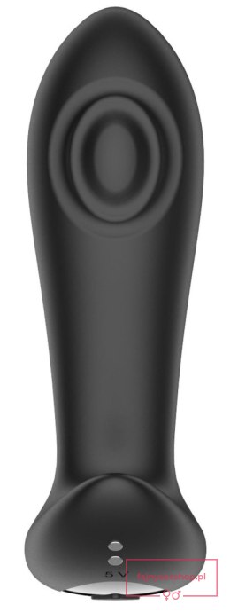 Dual tapping anal plug