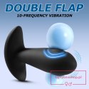 Dual tapping anal plug