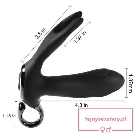 Dual tapping anal vibrator Dual tapping anal vibrator