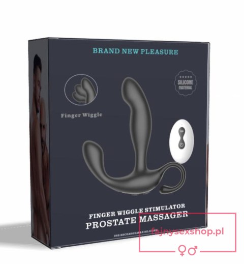 Finger Wiggle Prostate Massager with remote Finger Wiggle Prostate Massager with remote