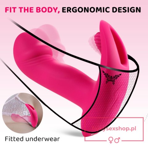 Flicking wearable vibrator Flicking wearable vibrator