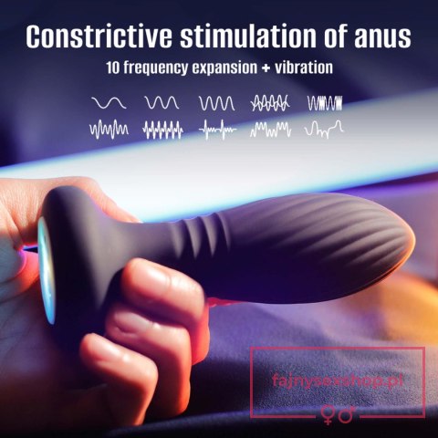 Lighting anal plug black Lighting anal plug black