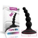 Lure me Beaded Anal Plug Black Lure me Beaded Anal Plug Black