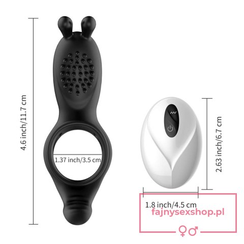 RabbitVibration Cock Ring with remote RabbitVibration Cock Ring with remote