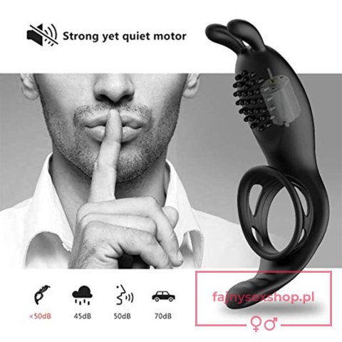 RabbitVibration Cock Ring with remote RabbitVibration Cock Ring with remote