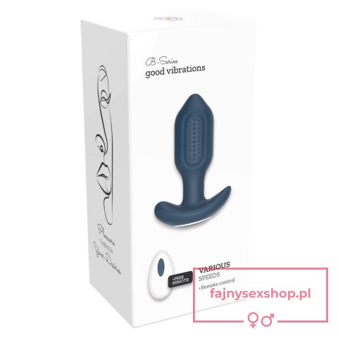 Victoria - Vibrating Anal Plug, remote control Victoria - Vibrating Anal Plug, remote control