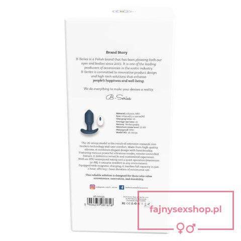 Victoria - Vibrating Anal Plug, remote control Victoria - Vibrating Anal Plug, remote control