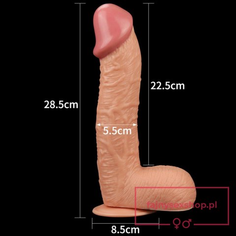 10.5"" Legendary King Sized Realistic Dildo 10.5"" Legendary King Sized Realistic Dildo