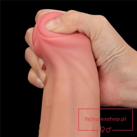 11.5'' King Sized Sliding Skin Dual Layer Dong 11.5'' King Sized Sliding Skin Dual Layer Dong